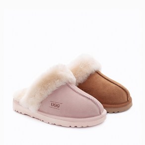 호주어그 UGG PREMIUM AUSTRALIAN SHEEPSKIN UNISEX SCUFFETE SUEDE SLIPPERS