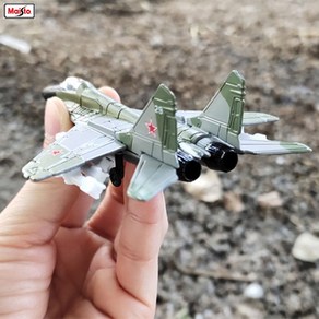 다이캐스트 비행기 Maisto 오리지널 MIG29 F117 모델 다이캐스팅 장난감 선물 컬렉션 수송 전투기 헬리콥터