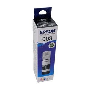 L3250 정품 엡손 검정 잉크 003, 1개, 기본