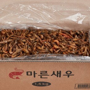 푸드모 건새우 수염새우 먹새우 두절새우 보리새우1.5kg, 1개