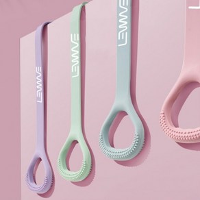 파스텔 필라테스 고탄력 스트레칭밴드 1+1, 그린, 1세트