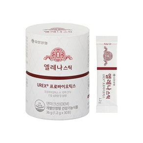 엘레나 스틱 UREX 프로바이오틱스 분말형 질건강 유산균 30p, 36g, 1개