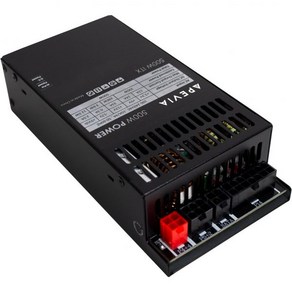 Apevia ITXPFC500W 미니 ITX플렉스 ATX 1U 500W 풀 모듈형 전원 공급 장치 레인지 액티브 PFC 90264V POS AIO 시스템 데스크톱 게임 서버 스, Apevia ITXPFC500W 미니 ITX플렉스 AT