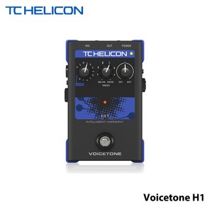 TC Helicon Voicetone H1 보컬 기타 이펙트 프로세서