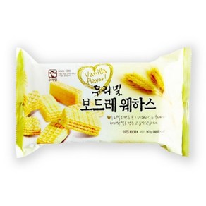 우리밀 보드레 웨하스 바닐라맛 80g 1개