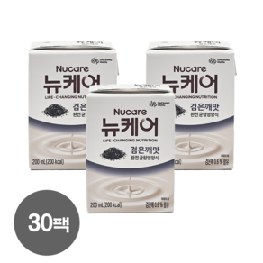 대상웰라이프 뉴케어 고소한 검은깨 환자영양식 부모님선물, 200ml, 30개