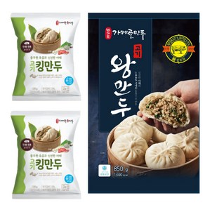 남대문가메골 고기왕만두 850g +대왕 고기킹만두 120g (2팩), 2개