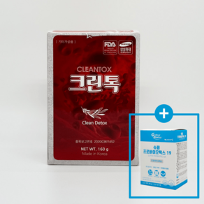 크린톡 효소 77가지 건강분말 160g + 증정품 유산균 프로바이오틱스