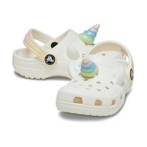 크록스키즈 CROCS 유아 CLASSIC IAM RAINBOW UNICORNCGT CHA 클래식 아이엠 레인보우 유니콘지티