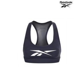 [리복] Reebok사계절 여성 블랙 벡터 히어로 미디움 임팩트 브라탑