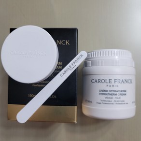 [야미룰루] 캐롤프랑크 이드라덤 크림 190ml 수분파워 유수분밸런싱 CAROLE FRANCK HYDRATHERM CREAM, 190g, 1개