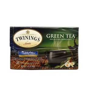 Twinings 그린 티 나이틀리 캄 내추럴리 디카페인 20 티백