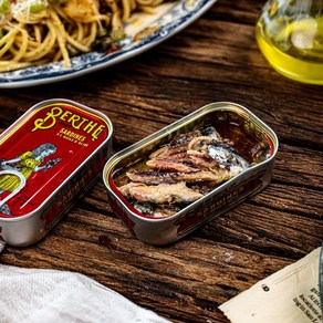 BERIHE 베르뜨 올리브오일 정어리 통조림 125g (포르투갈), 1개