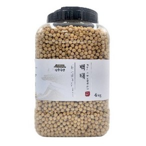 건강곡간 국내산 백태, 1개, 4kg