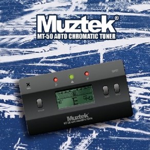 뮤즈텍 Muztek MT-50 일렉기타 베이스기타 크로매틱 튜너, 1개