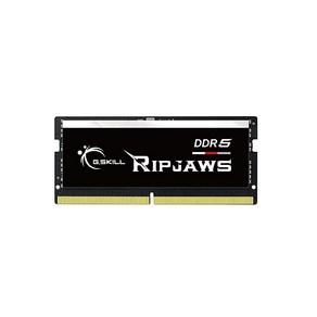 G.Skill RipJaws DDR5 SO-DIMM 시리즈 (인텔 XMP) 32GB (2 x 16GB) 262핀 5200 CL38-38-38-83 1.10V 듀얼 채널 데스크탑 메, 16GB (1 x 16GB)