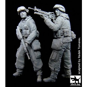 1/35 모델 키트 레진 미국 군인 팀 2, 1개