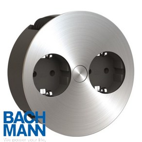 BACHMANN TWIST 콘센트, 1POWER + DOUBLE USB CHG, 1개