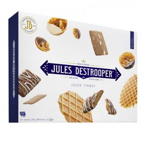 스페인 쥴스 데스트루퍼 JULES DESTROOPER ASSORTMENT OF BISCUITS 비스킷 모음, 1개, 250g