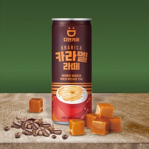 디앤카페 카라멜라떼 240ml, 60개