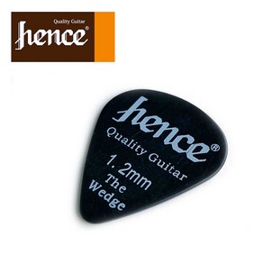 Hence - Standad Electic Guita Pick / 일렉기타 피크 1.2mm Wedge (Black), *, *