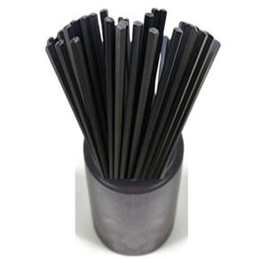 신우와이즈 젓가락 육각형 245mm 다용도 저분 10벌, 검정색, 1세트, 24.5mm 육각형(10벌)