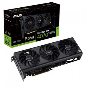 에이수스 ASUS PoAt 지포스 RTX 4070 Ti SUPER O16G OC D6X 16GB, PROART-RTX4070TIS-O16G