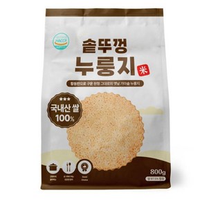 매홍 솥뚜껑 누룽지, 1개, 800g