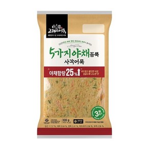 고래사 5가지 야채 사각어묵 300G (냉장)