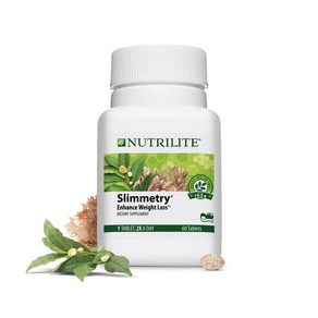 뉴트리라이트 암웨이 슬림메트리 다이어트 60정 / Nutilite Slimmety Dietay Supplement 60 Tablets, 1개