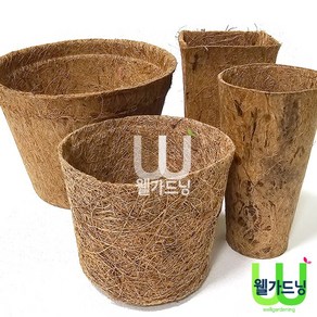 Coi pots 코이어 화분, 원형(중)_1L, 1개