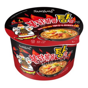 삼양 불닭볶음탕면 큰컵 120g, 6개