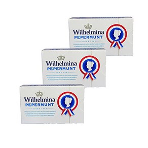 빌헬미나 사탕 100g 3팩 페퍼민트 3 x Fotuin Wilhelmina Peppemint 100g, 3개