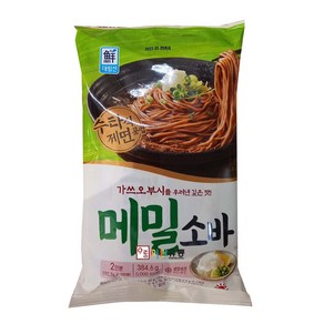 사조대림 대림선 메밀소바 2인분 (냉장) 384.6g /무료배송, 1개