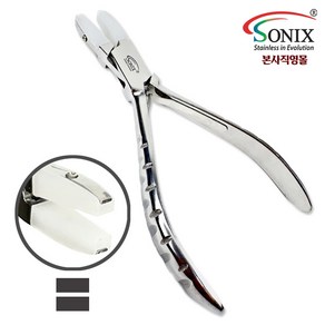 소닉스 우레탄집게 SN-610 15cm 양쪽평형 플라이어 악세사리공구 안경피팅 수리 피팅 세공집게, 1개