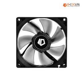 ID-COOLING 92mm 쿨링팬 / 12V 저소음 팬 시스템쿨러 NO-9225-SD, 1개