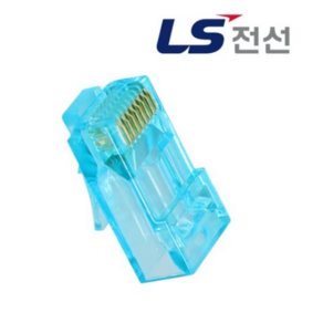 LS전선 RJ-45 커넥터 CAT.6 UTP EZ 플러그 100개 블루, 교체칼날세트, 1개