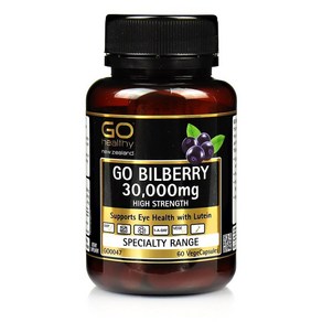 고헬시 고 빌베리 30 000mg 60베지터블캡슐, 1개, 30정