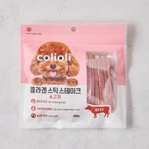 콜리올리 콜라겐 스틱 스테이크 소고기, 1개, 200g