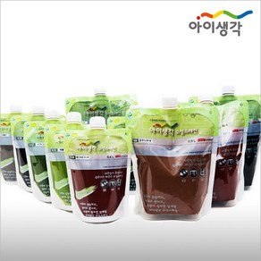 아이생각 수성스테인 0.9L / 이지팩 목재용 가구리폼, 13.리프그린, 1개