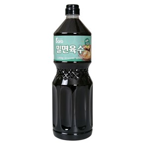 바로 밀면육수 2.35kg 밀면국물 육수 소고기육수 냉면소스 국물육수 대용량 업소용, 1개