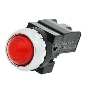 CRP-25A 25mm 램프 AC 220V LED 표시등 Pilot lamp CR-252-A0 한영넉스, 녹색, 1개