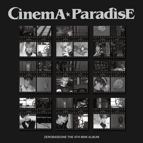 제로베이스원 (ZEROBASEONE) - 미니앨범 4집 : CINEMA PARADISE [DIGIPACK ve.][9종 중 1종 랜덤발송]