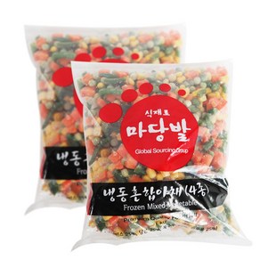 마당발 냉동혼합야채1kg 10개 1박스, 1kg