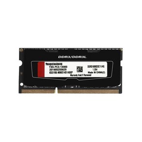 블랙 PC3L-12800 14900 노트북 SO-DIMM DDR3L 1600 1866MHz 메모리 RAM 1.35V NON ECC 2GB 4GB 8GB, 8GB-1866MHz