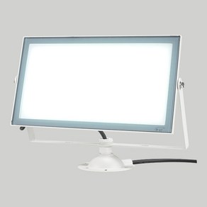 비츠온 LED 사각 투광기 W2 100W 주광색 화이트, 노출투광기 화이트바디 주광색 100W, 1개