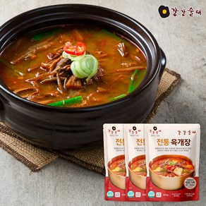 강강술래 전통 육개장500g, 3개, 500g