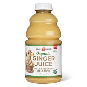 Oganic Ginge Juice 99% Pue Ginge Juice by The 유기농 생강 주스 The Ginge People의 99% 순수 생강 주스 – 약물 없, 946ml, 1개