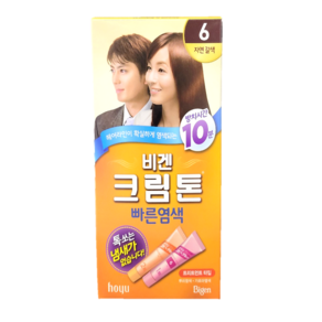 비겐크림톤 빠른염색, 2개, 6G(자연갈색)