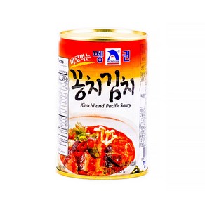 펭귄 꽁치김치 380g 꽁치캔 통조림